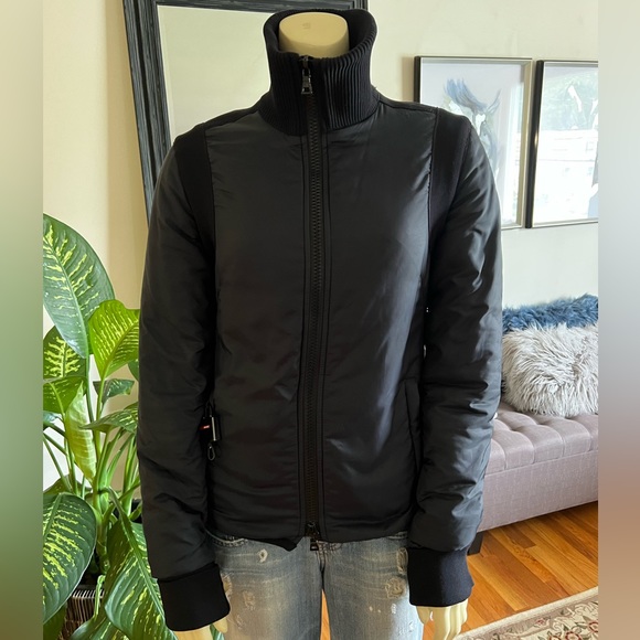 πHPπ PRADA Black Nylon Double Zip Jacket - Size 40/Small - Picture 3 of 14